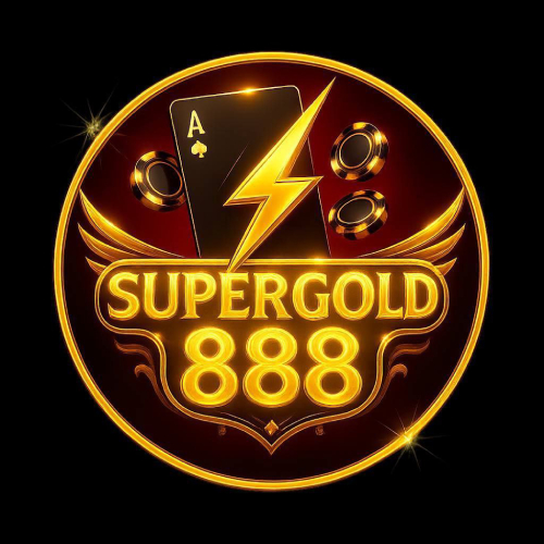 SuperGold app download banner showing Android and iOS access options.